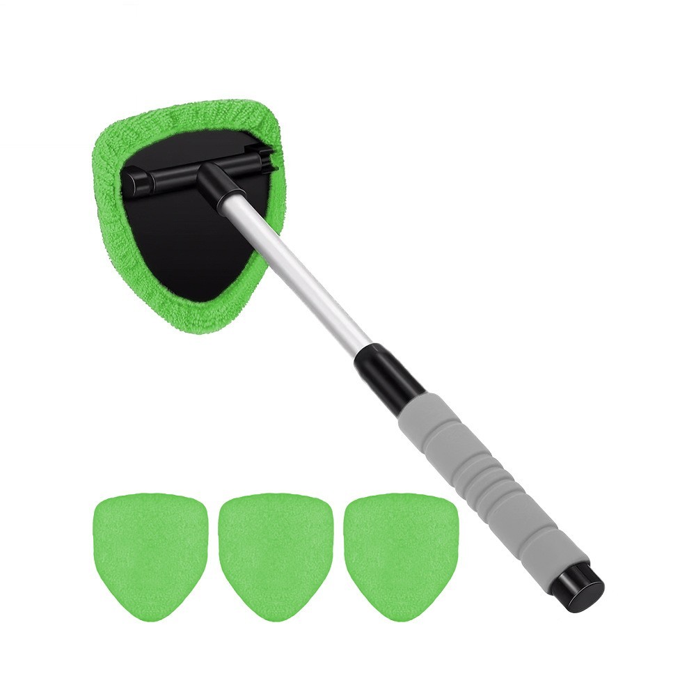 Extendable Car Window Glass Wiper Cleaner Brush Windshield Cleaning Tool Kit