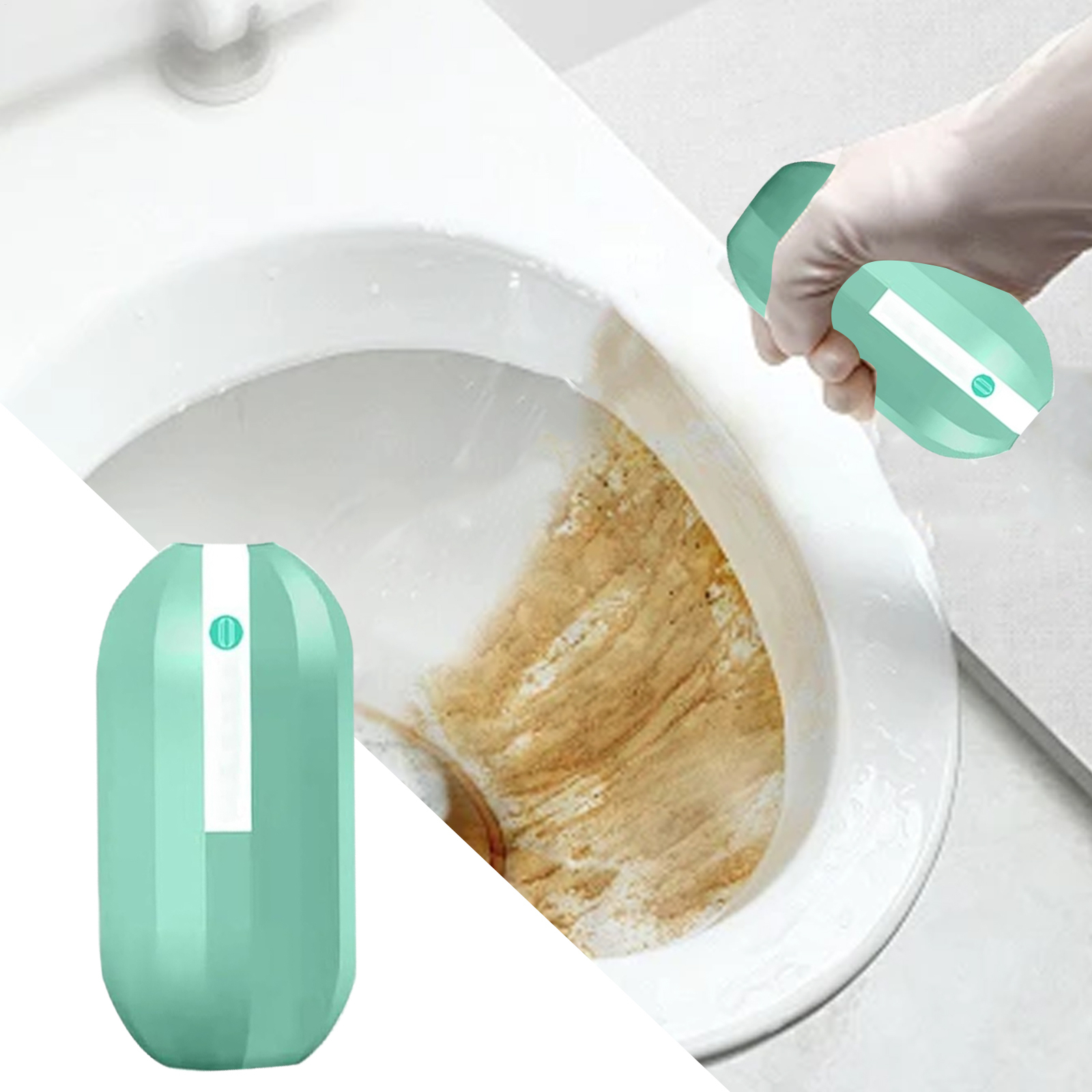 1pc Krazy Klean Toilet Cleaner Krazy Cleaner Pro Easy To Use Restroom Cleaner