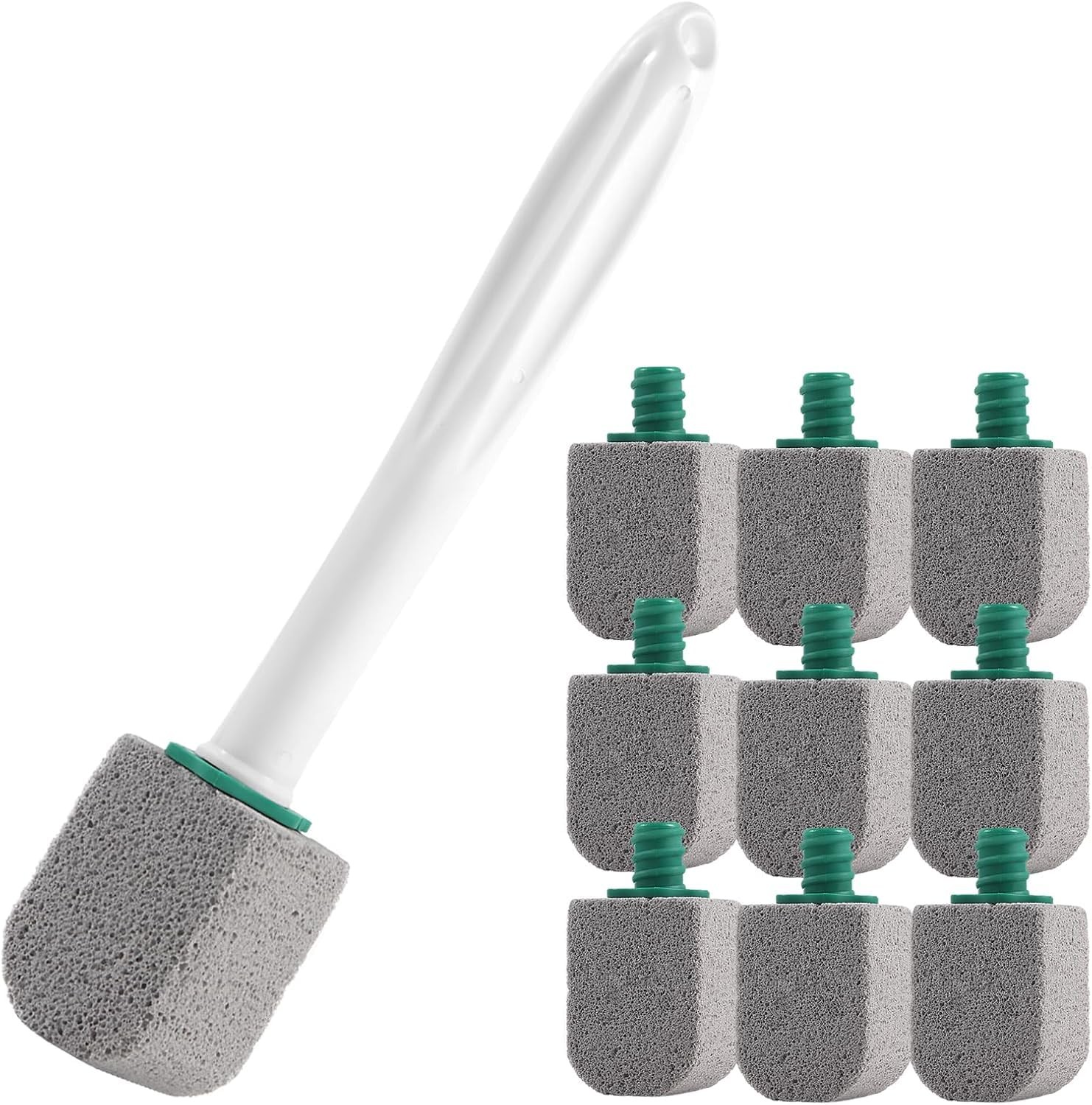 Pumice Stone Toilet Cleaner with Long Handle,Pumice Toilet Scrubber Toilet Bo…