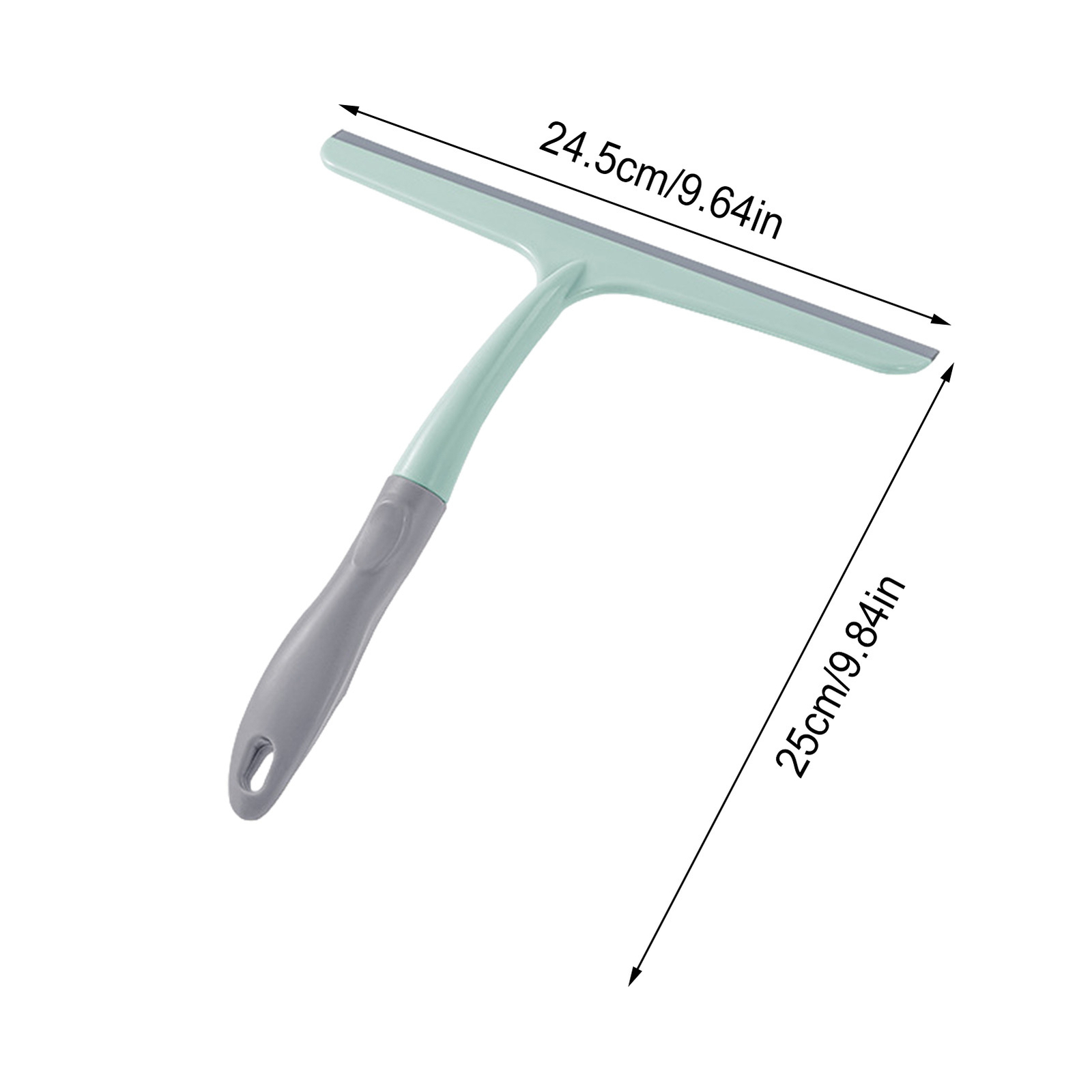 2pcs Glass Scraper Window Glass Squeegee Shower Mirror Wiper Household Cleaning