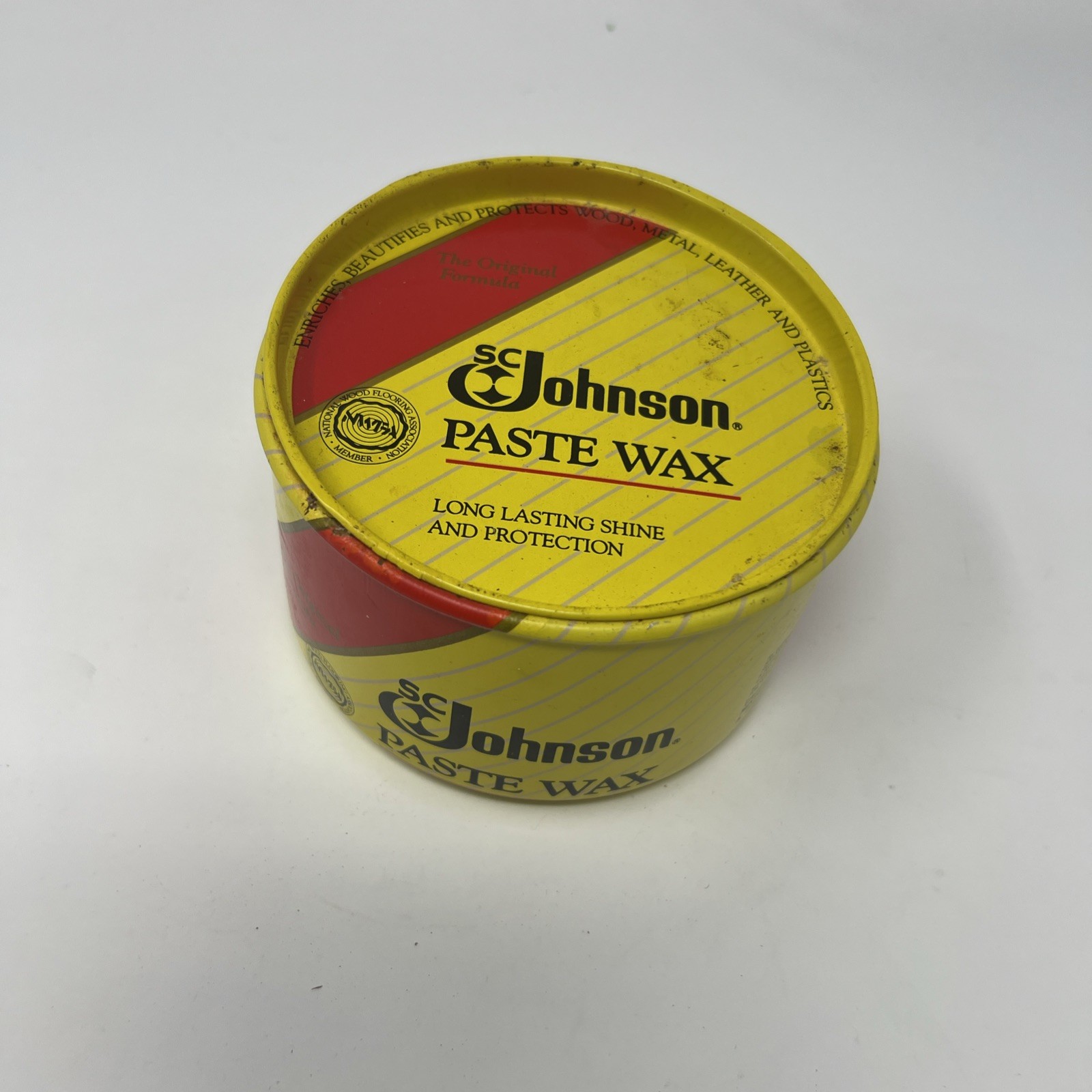 SC Johnson Paste Wax 16 Oz – Wood Metal Leather Plastic – Discontinued New