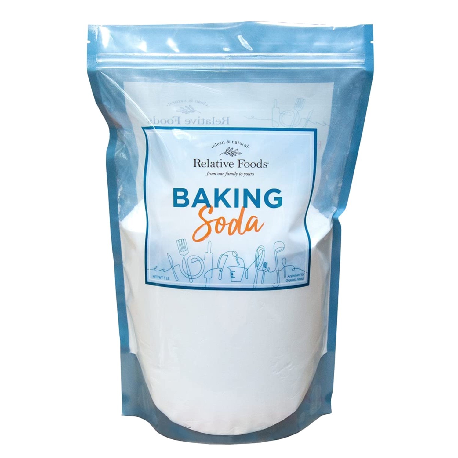 Bulk Baking Soda – No Preservatives 5 lbs