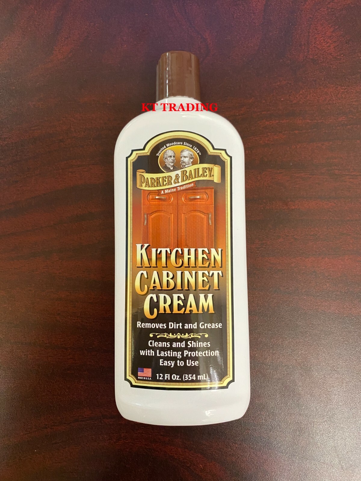 PARKER & BAILEY CABINET CREAM All Woods Clean Shine w/ Lasting Protection 12oz