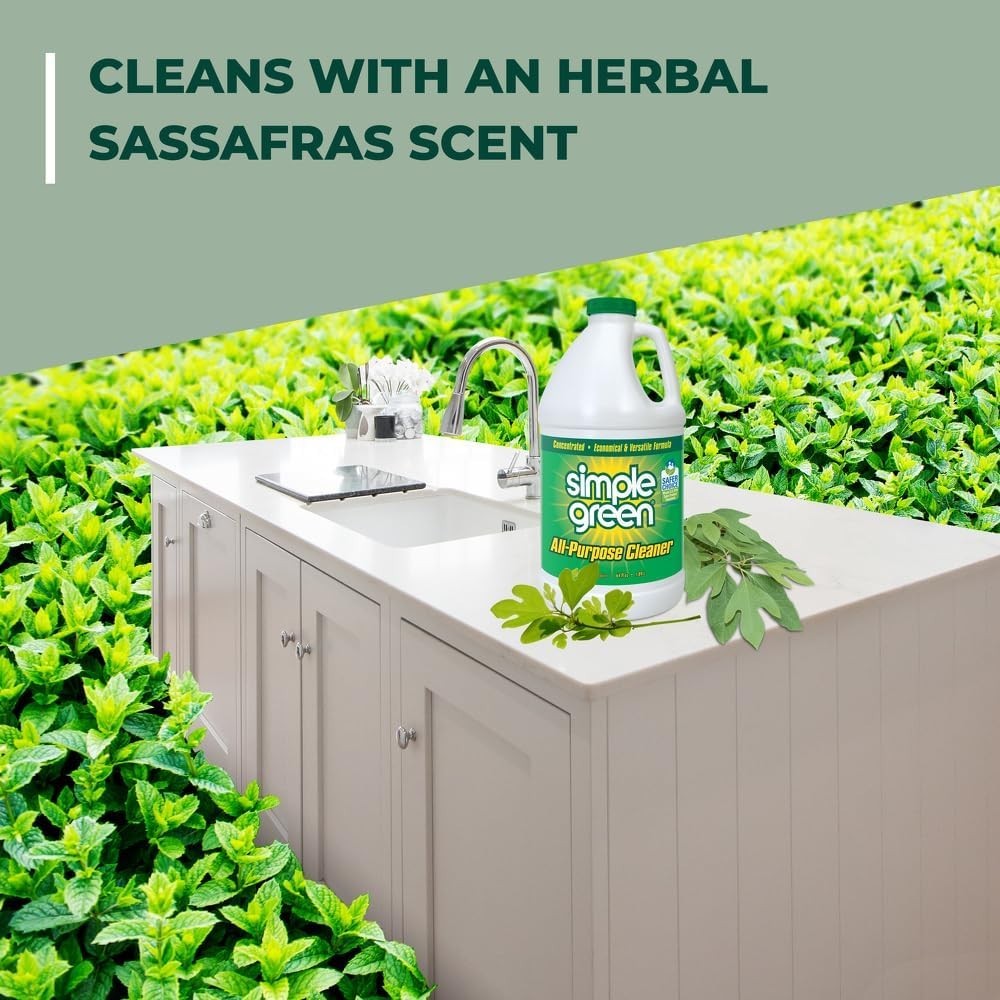 Sassafras Scent All-Purpose Cleaner Concentrate – 30x Cleaning Power, 64 Oz
