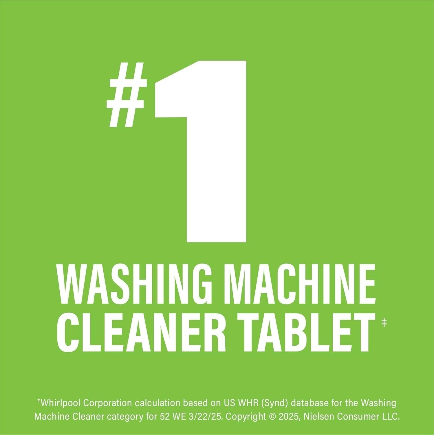 Affresh Washing Machine Cleaner 6 Month Supply Cleans Front Load And Top Load.