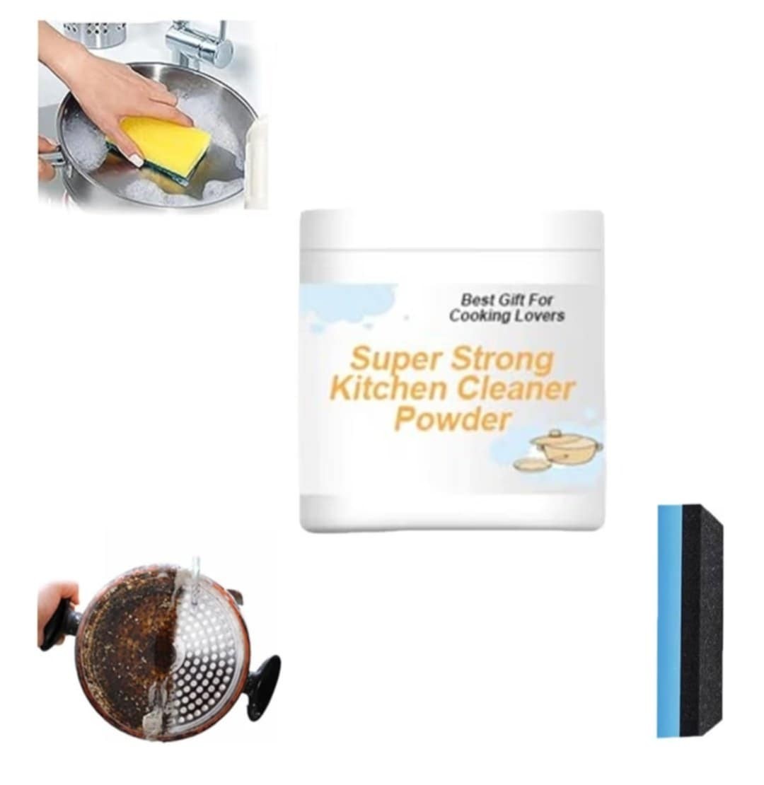 Super Strong Kitchen Cleaner Powder Splash Foam Cleaner for Kitchen-4oz