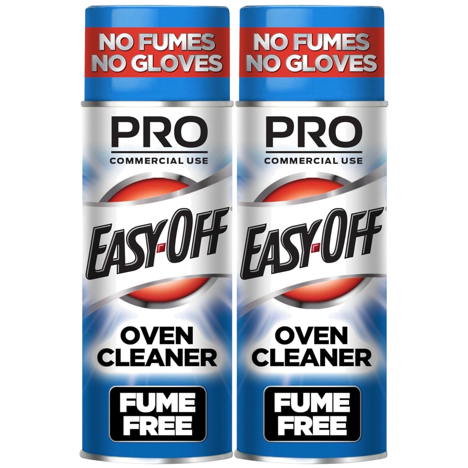 Easy-Off Professional Fume Free Oven Cleaner – 30 Second Grease Remover, 2 Count