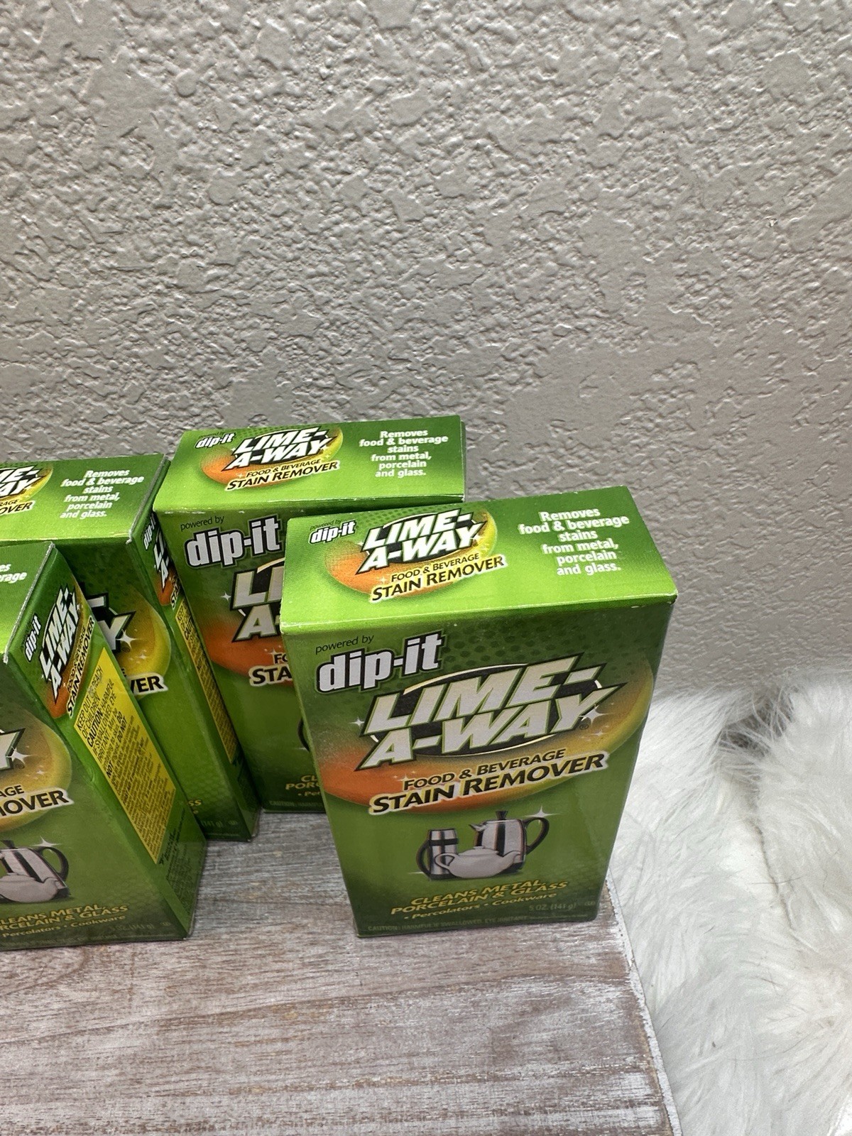 4 Dip It Lime A Way Food And Beverage Stain Remover Powder 5 oz NEW FAST SHIP