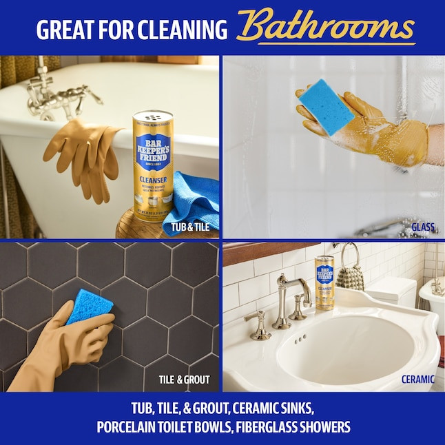 Bar Keepers Friend All-Purpose Powder Cleanser, 21 oz