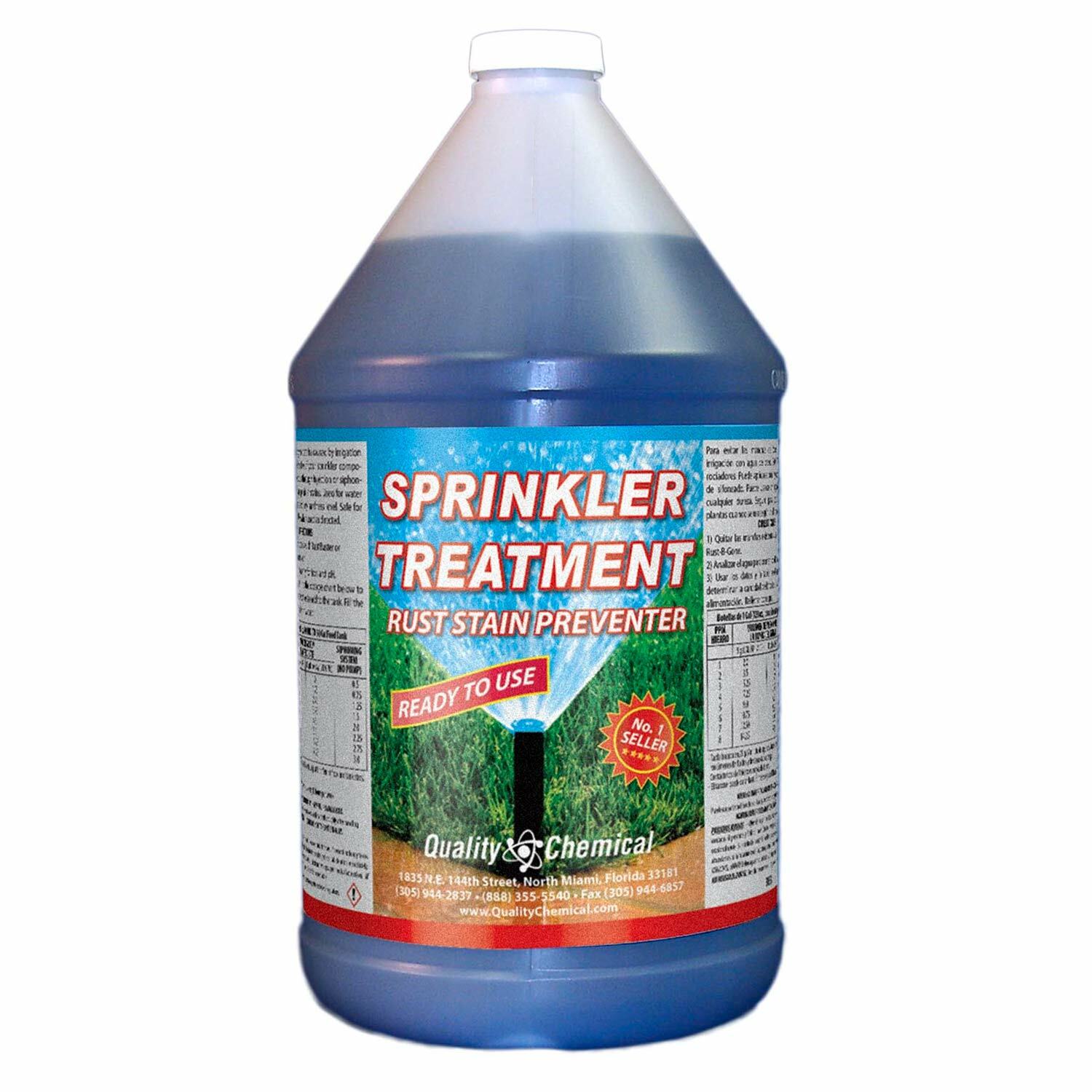 Sprinkler Treatment Rust Stain Preventer / 1 Gallon (128 oz.)