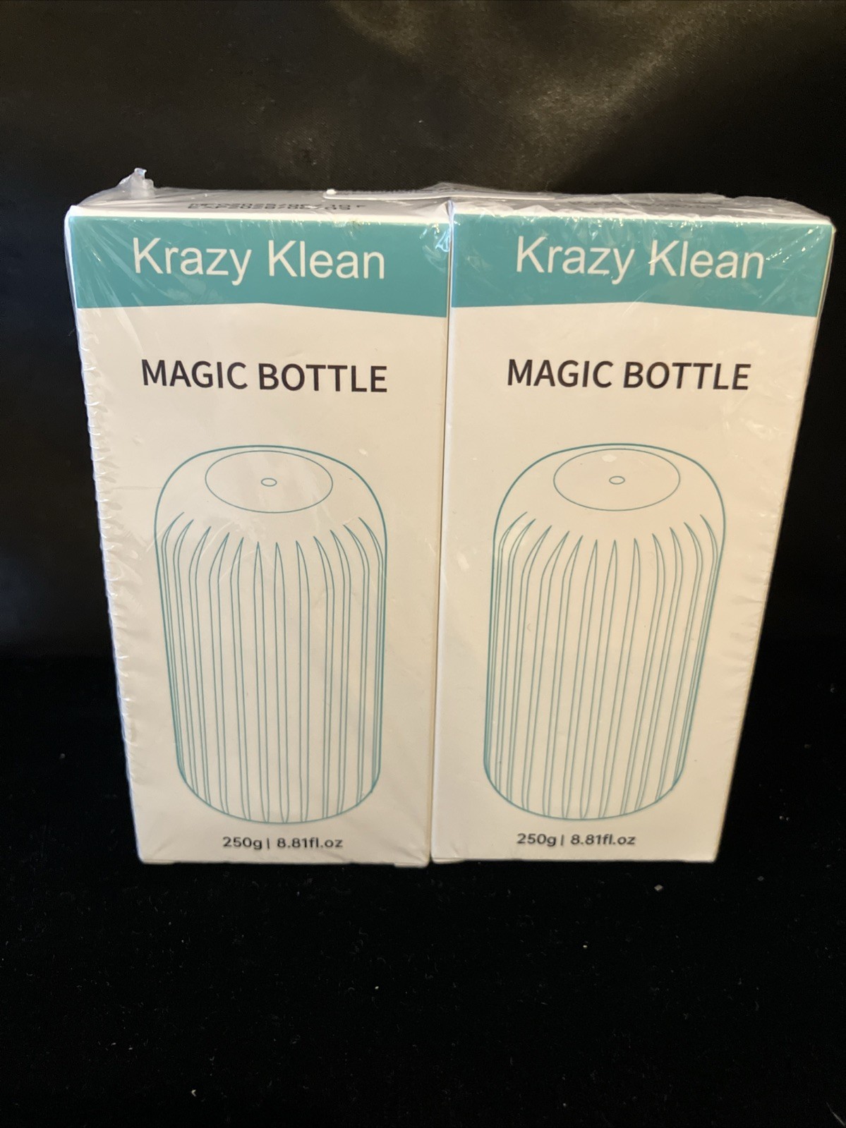 Krazy Klean Magic Bottle Toilet Bowl Cleaner 8.8 fl oz (Sealed 2 Pack) FREE SHIP