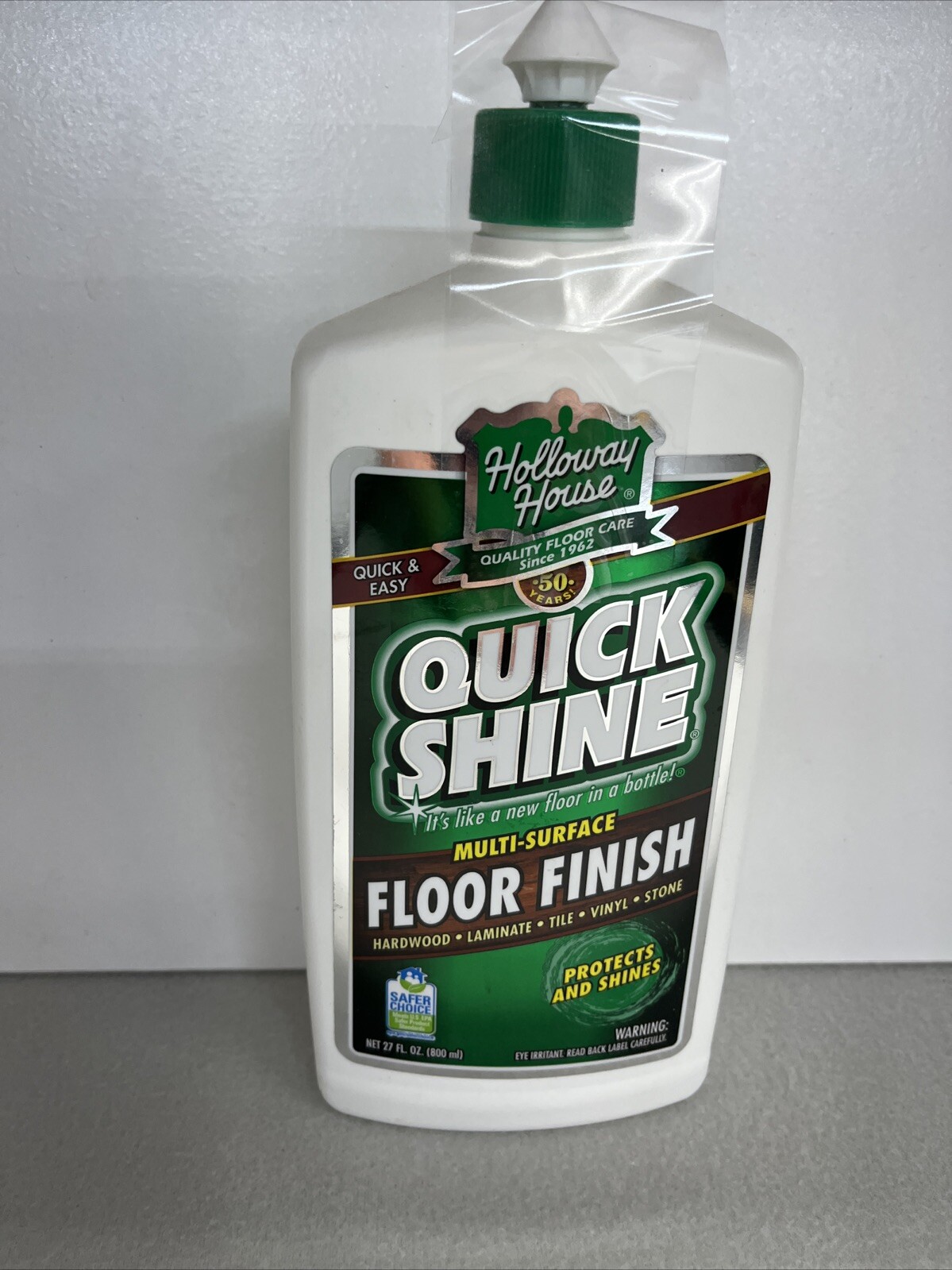 Vintage Holloway House Quick Shine Multi Surface Floor Finish, 27oz, 90% Full