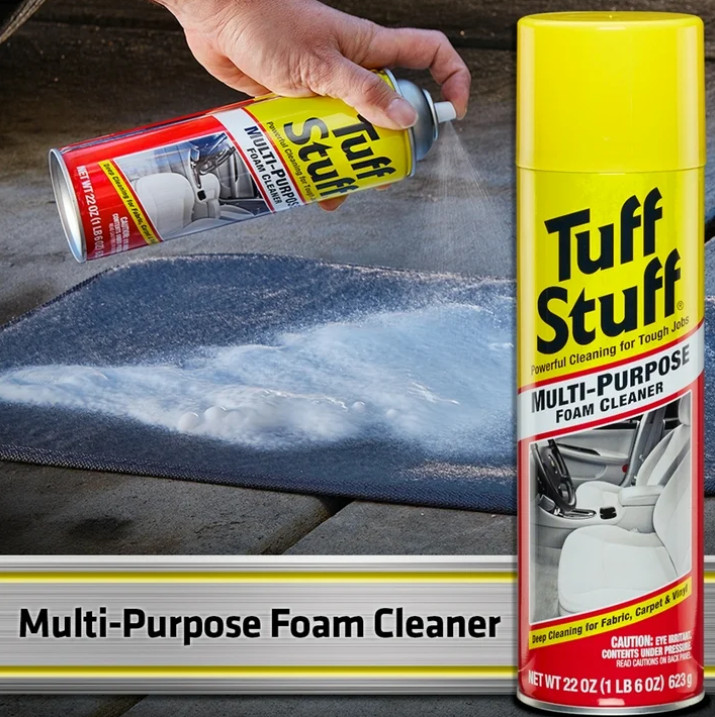 (2 pack) Tuff Stuff Multi Purpose Foam Cleaner for Car Detailing, 22 oz