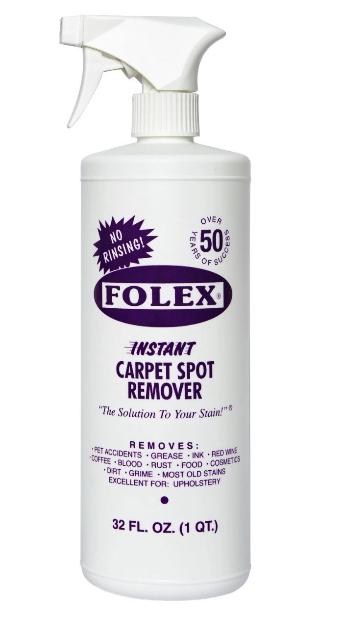 1 pack – Folex Instant Carpet Spot Stain Remover Spray 32 Fl Oz/1 Quart