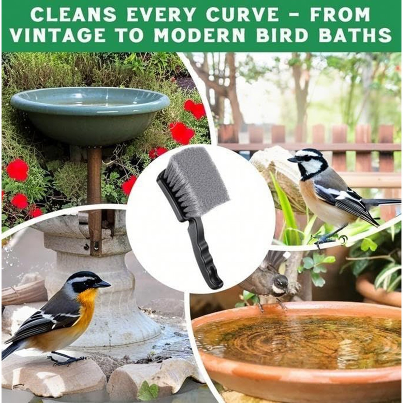 Handheld Tire Cleaning Brush Car Truck Wheel Tire Brush PVC wire Brush