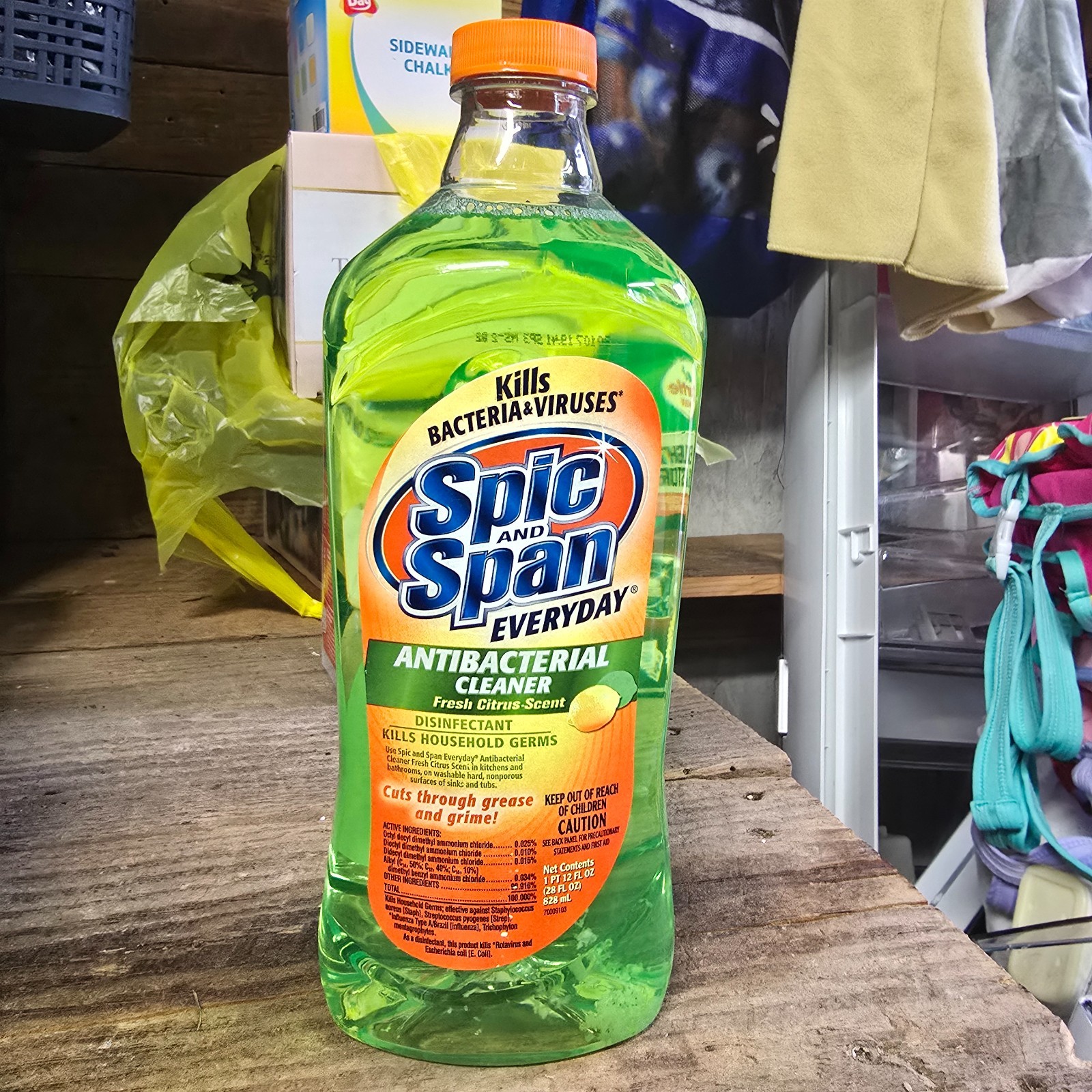 Spic And Span Everyday Universal Cleaner Fresh Citrus Scent 28 Fl Oz New