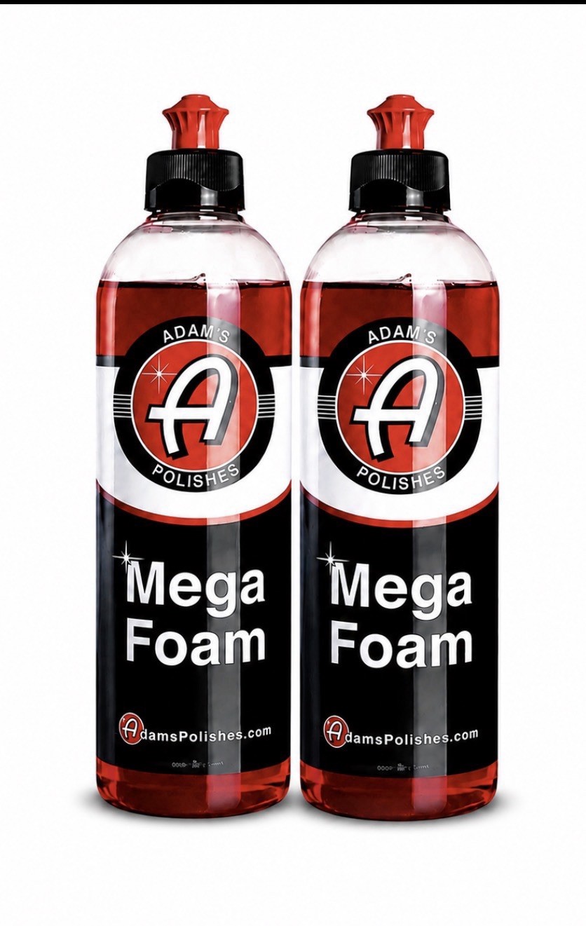 Adam’s Mega Foam 16oz pH Neutral Car Soap For Car Washing, Concentated For W…