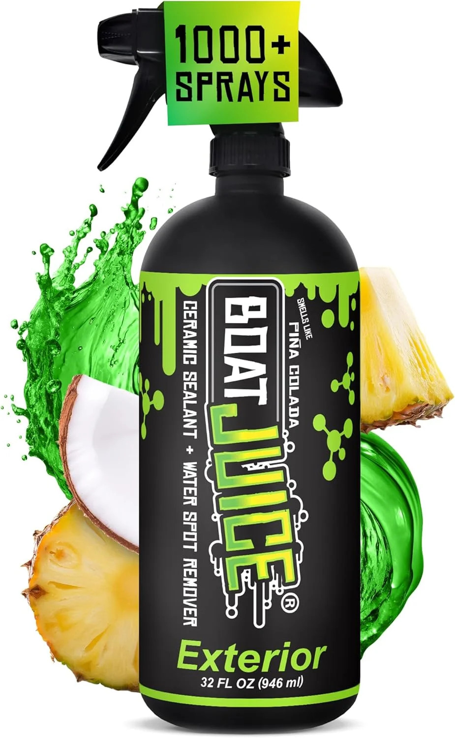 Boat Juice 2in1 Exterior Boat Cleaner & Protectant Spray | Water Spot Remover wi