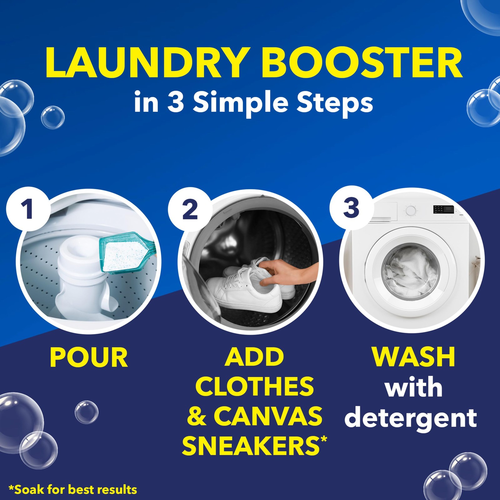 OxiClean White Revive Laundry Whitener and 80 Ounce (Pack of 1), No color