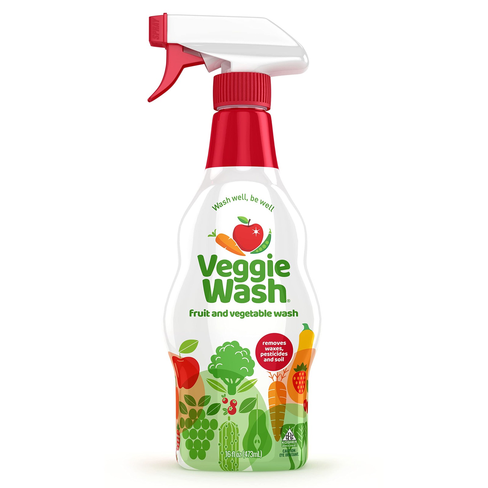 Veggie Wash 16 Fl Oz Produce Cleaner For Fruits And Vegetables Removes Wax Ch…