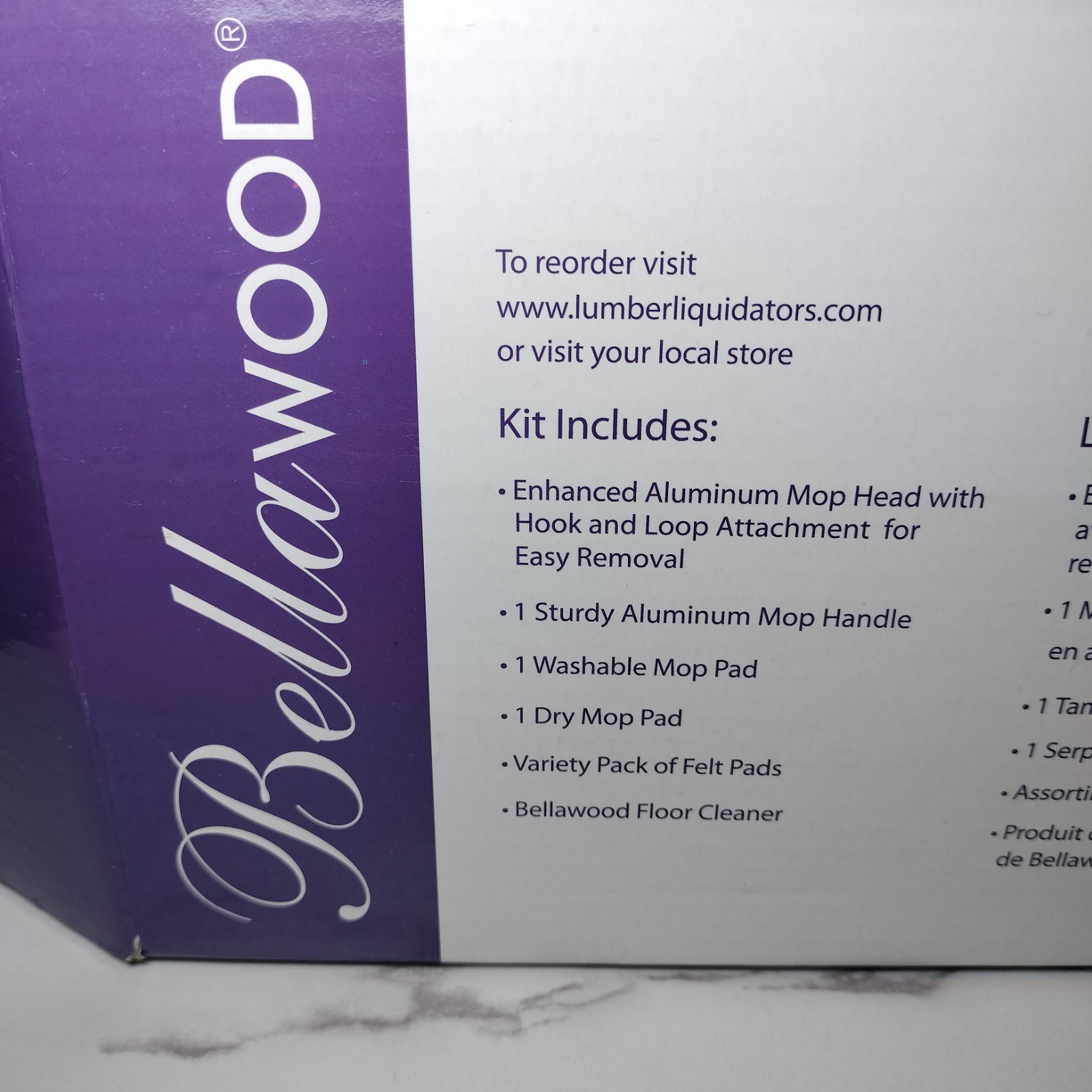 Bellawood Floor Care Maintenance Kit Hardwood Laminate Vinyl Cleaner 10044249