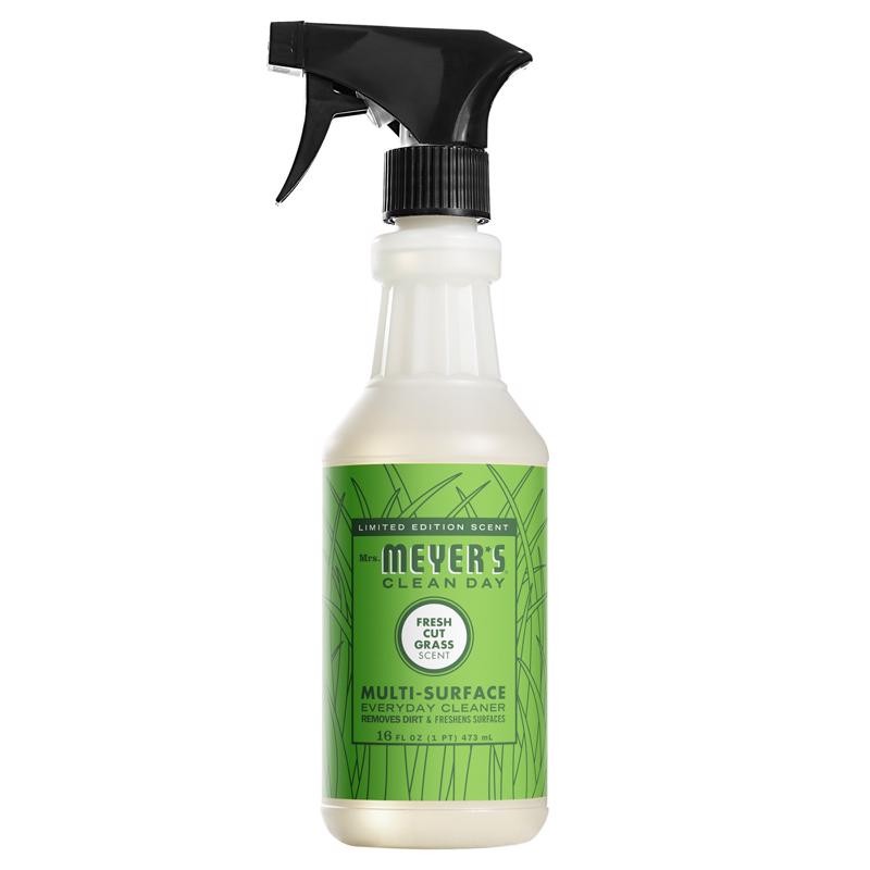 Mrs. Meyer’s Clean Day Grass Scent Multi-Surface Cleaner Spray 16oz (6-Pack)