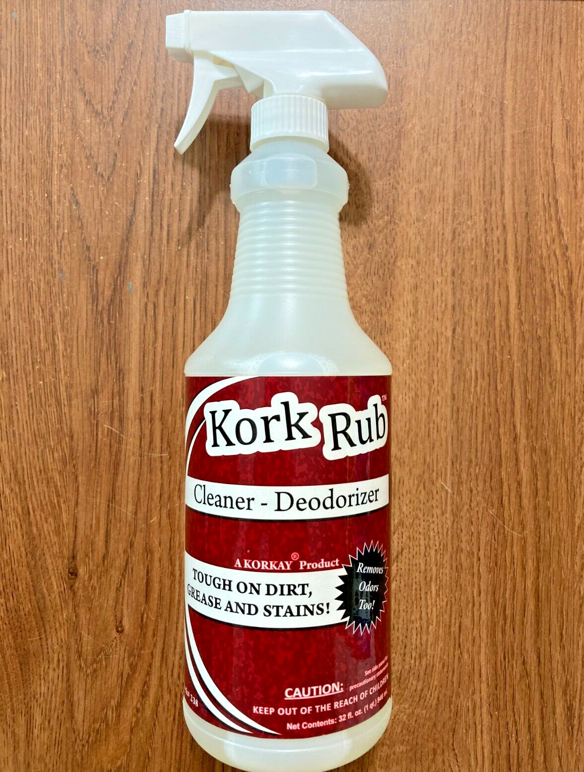 KORK RUB tm #238 1 quart spray bottle