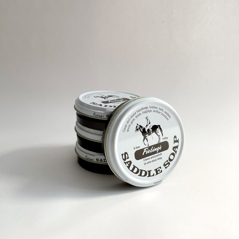 Fiebing’s Saddle Soap Leather Cleaner WHITE 3.5oz