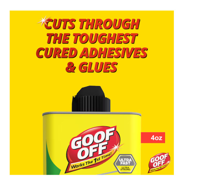 Goof Off 4 Fluid ounce(s) Adhesive Remover