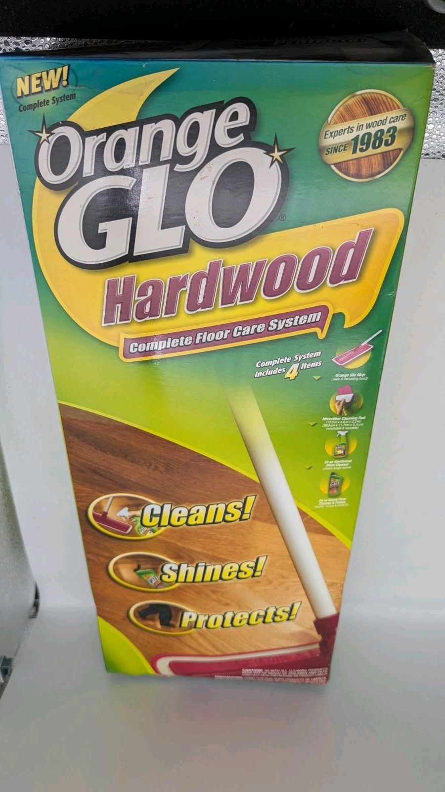 Orange Glo Hardwood Floor Care Complete System New Old Stock