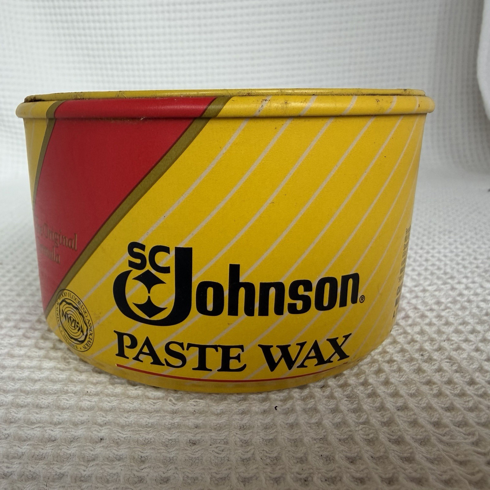 SC Johnson Wood Paste Wax Original Formula Over 1/3 Full