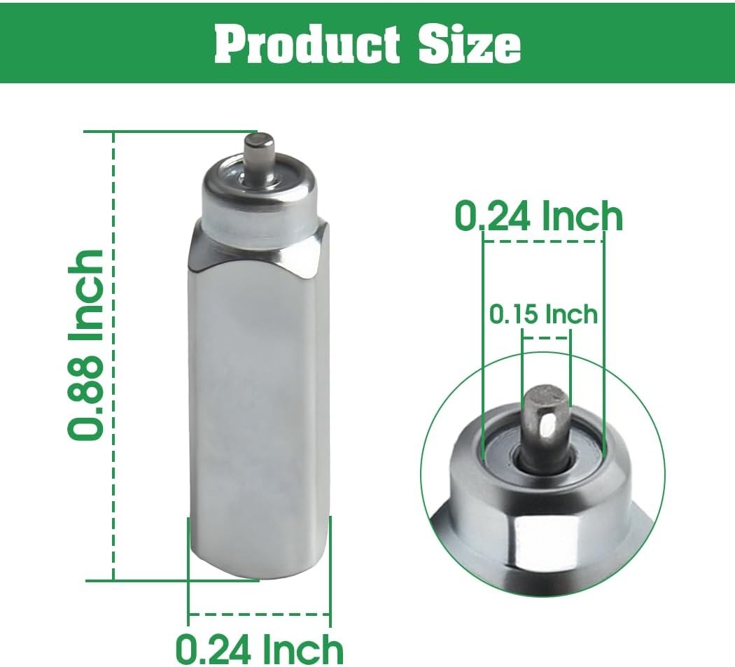 Upgraded 2Pcs Thermo Wax Assembly Replacement for HRX217 HRR216 GCV160 GCV190 GC