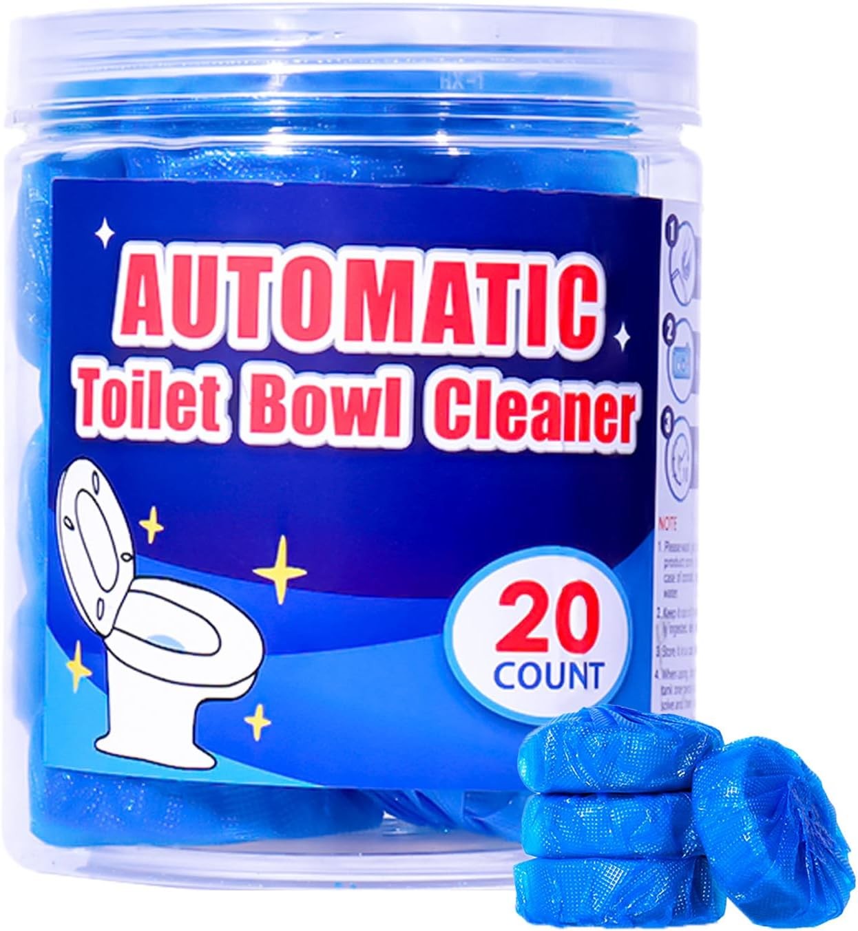 Toilet Bowl Cleaner Tablets – 20 Pa, Long-Long-lasting Toilet
