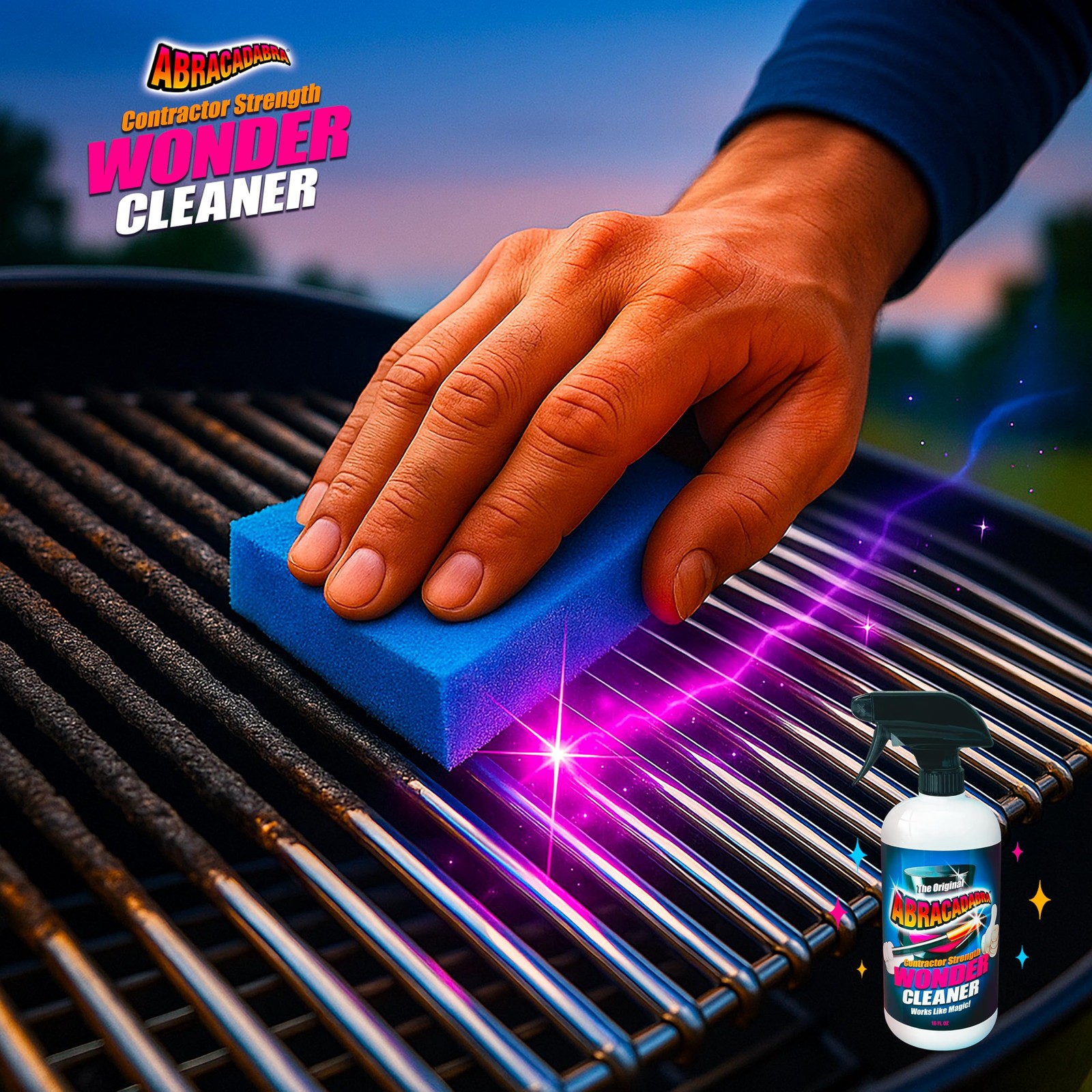 ® Contractor Strength Wonder Cleaner – As Seen on TV – 16 fl oz – Gunk & Buil…