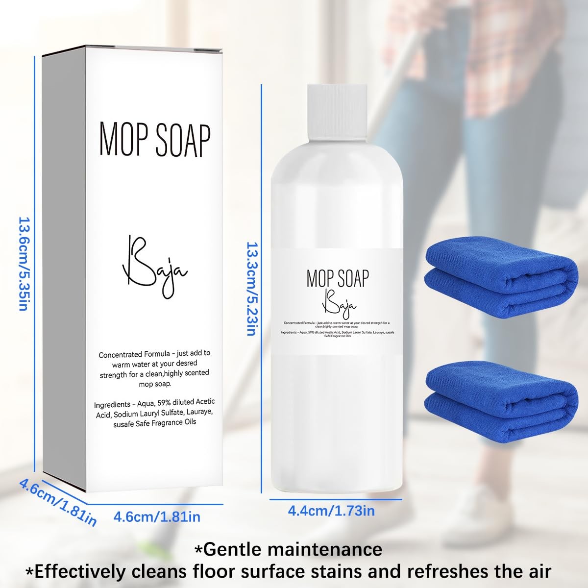 Mop Soap Brazilian Waves, Mop Soap Scented, Luxury Mop Soap, Mop Soap For Flo…