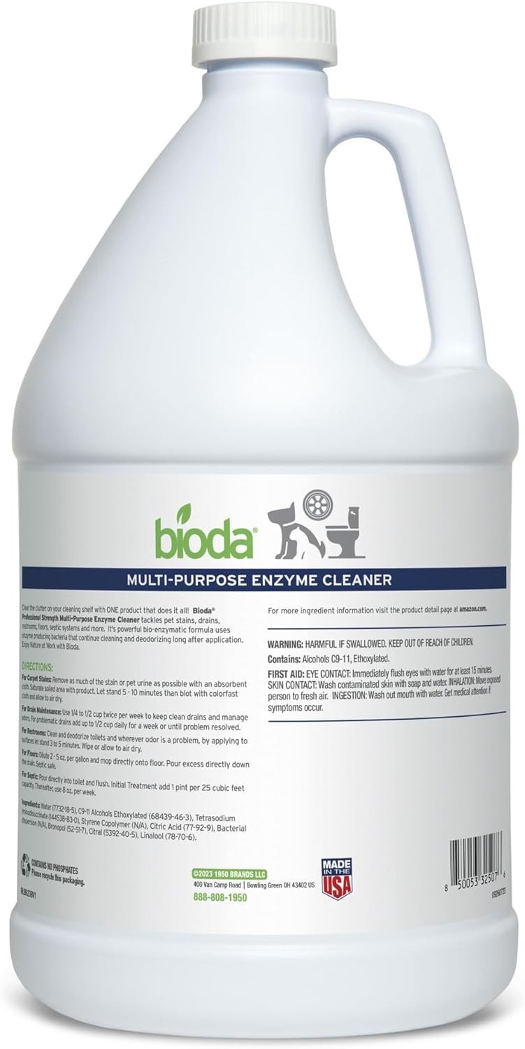 Bioda Multi-Purpose Probiotic Household Enzyme Cleaner and Deodorizer | Professi