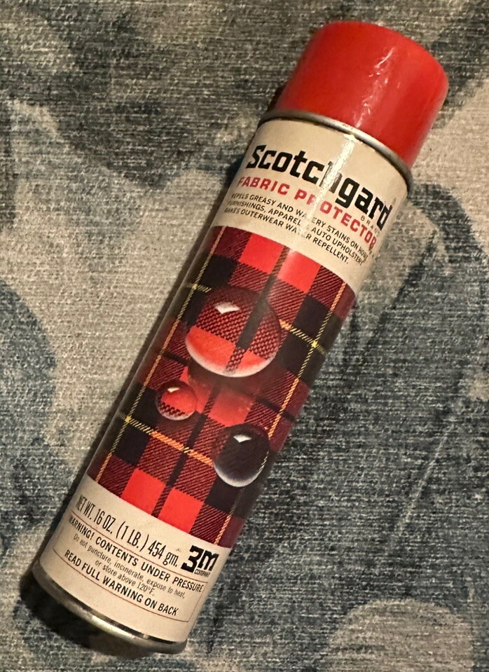 Scotchgard 3M Fabric Protector 16 oz Vintage Old Formula Approx 25% Left
