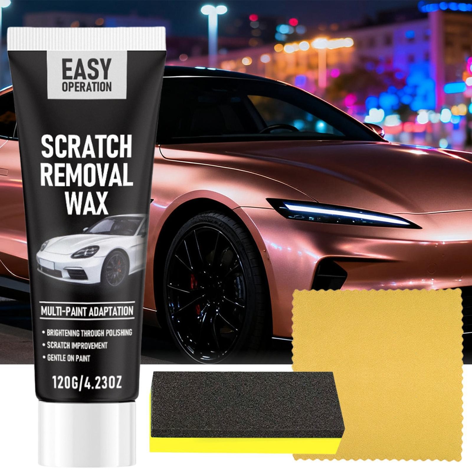 120g Car Scratch Remover Deep Scratches Paint Restorer Auto Repair Wax