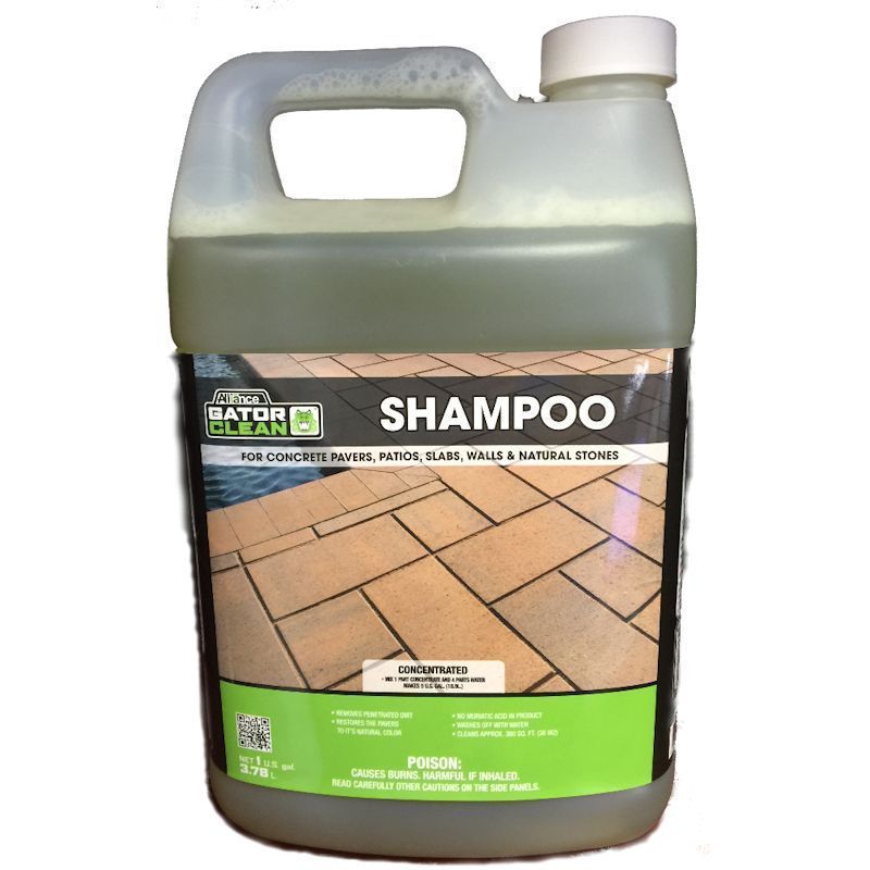 Alliance Gator Clean Shampoo for Pavers Patios Walls & Natural Stone 1 Gal