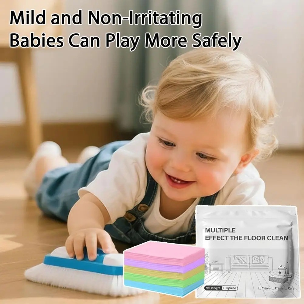 100pcs Multi-surface Floor Cleaning Tablets,Multiple Effect the floors Clean USA