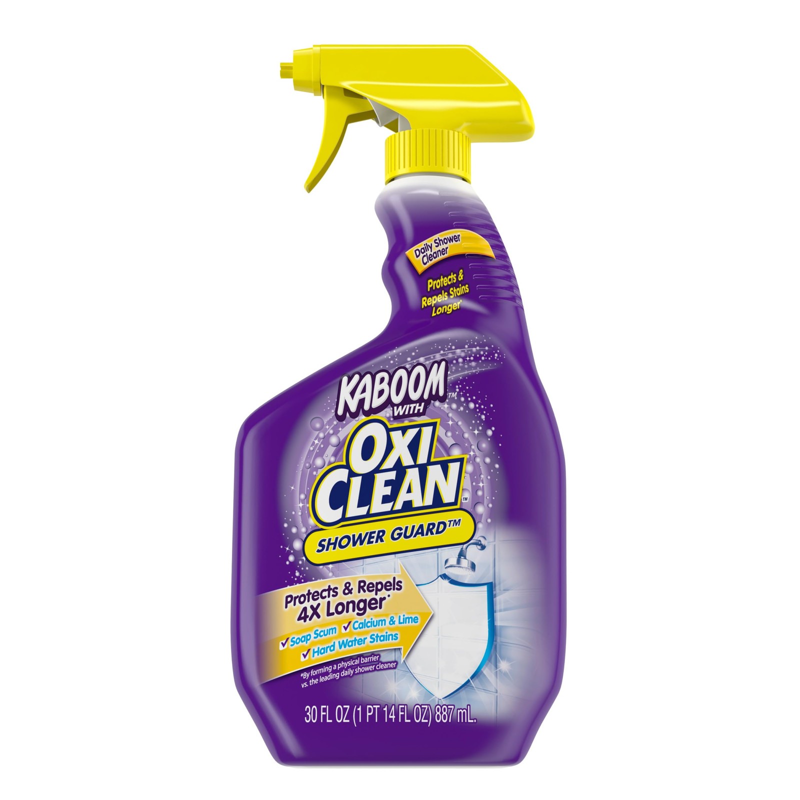 OxiClean Shower Guard Daily Cleaner, 30 oz., Protects & Repels Stains