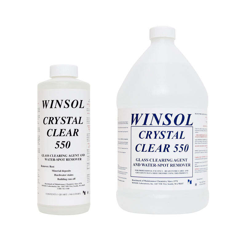Winsol Crystal Clear 550: Restore Your Glass Clarity Like a Pro