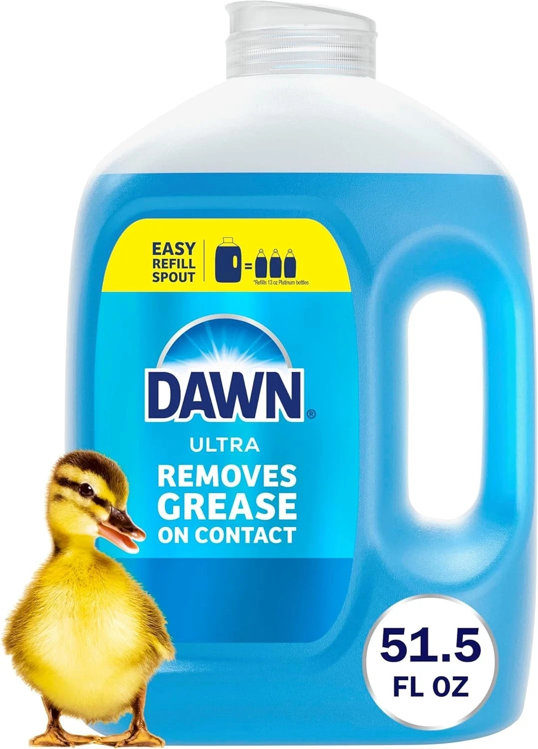 Dawn Ultra Original Dish Soap .Refill Jug,Large 51.5Fl Oz(Pack of 1)