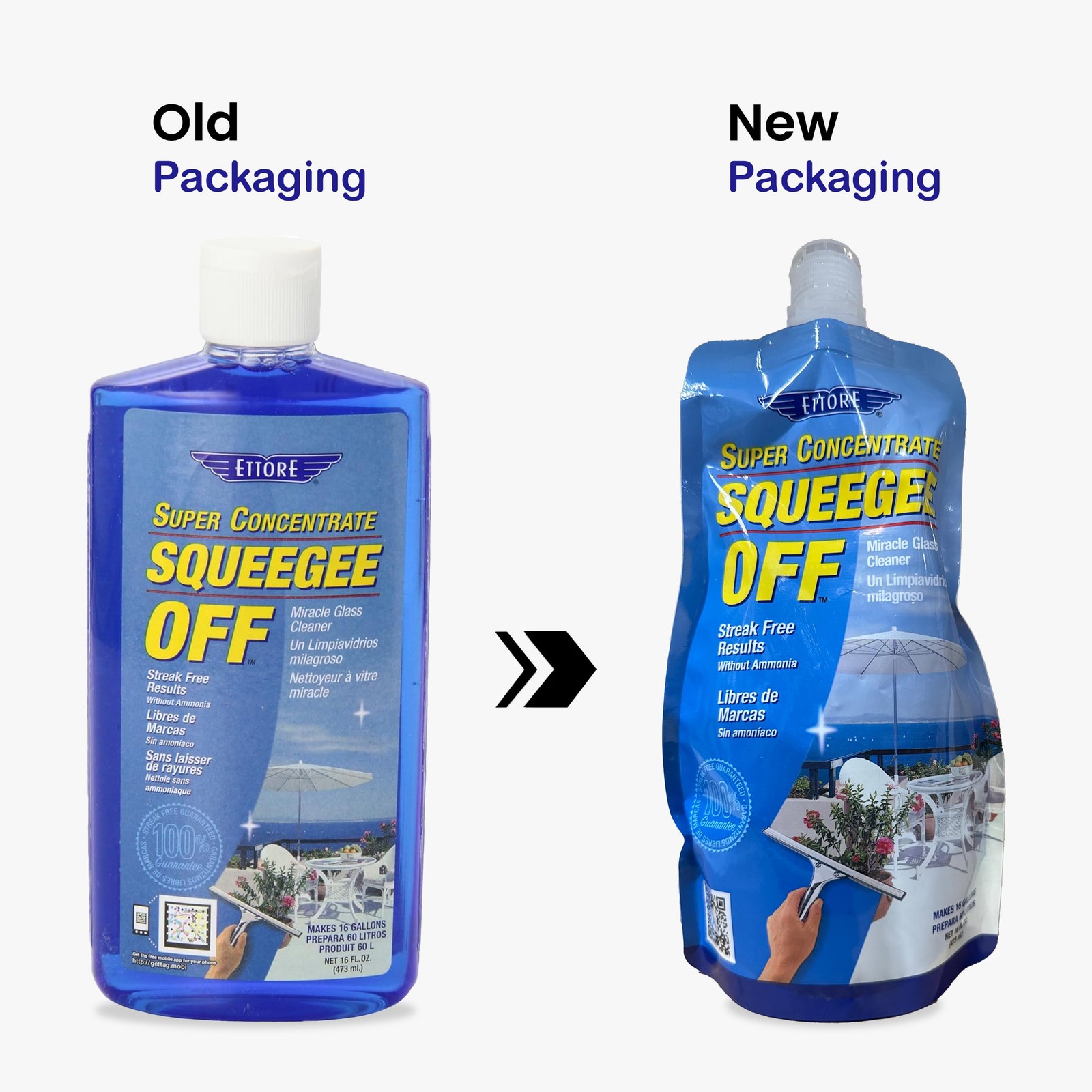 Window Cleaning Soap Squeegee-Off 16 Fl Oz Pack of 2 30116