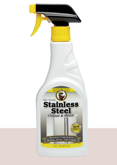 HOWARD Stainless Steel Cleaner & Polish 16 oz – USA Made – Pump Spray