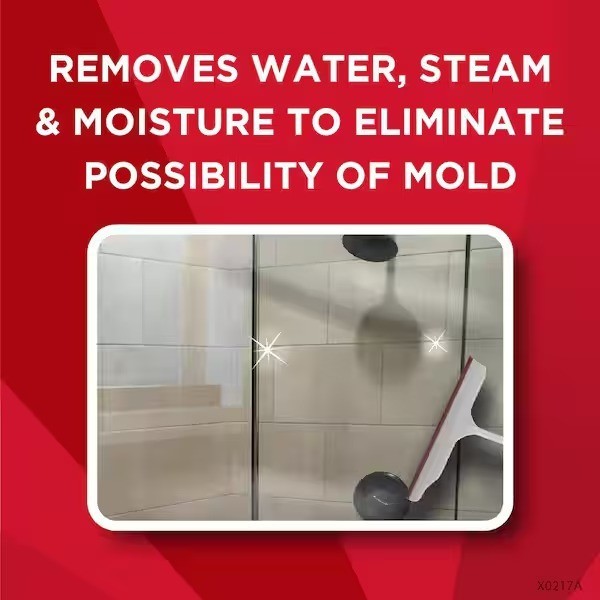 Magic 9 in Shower & Bath Squeegee Glass Door Tile Mirror Water Cleaner Tool