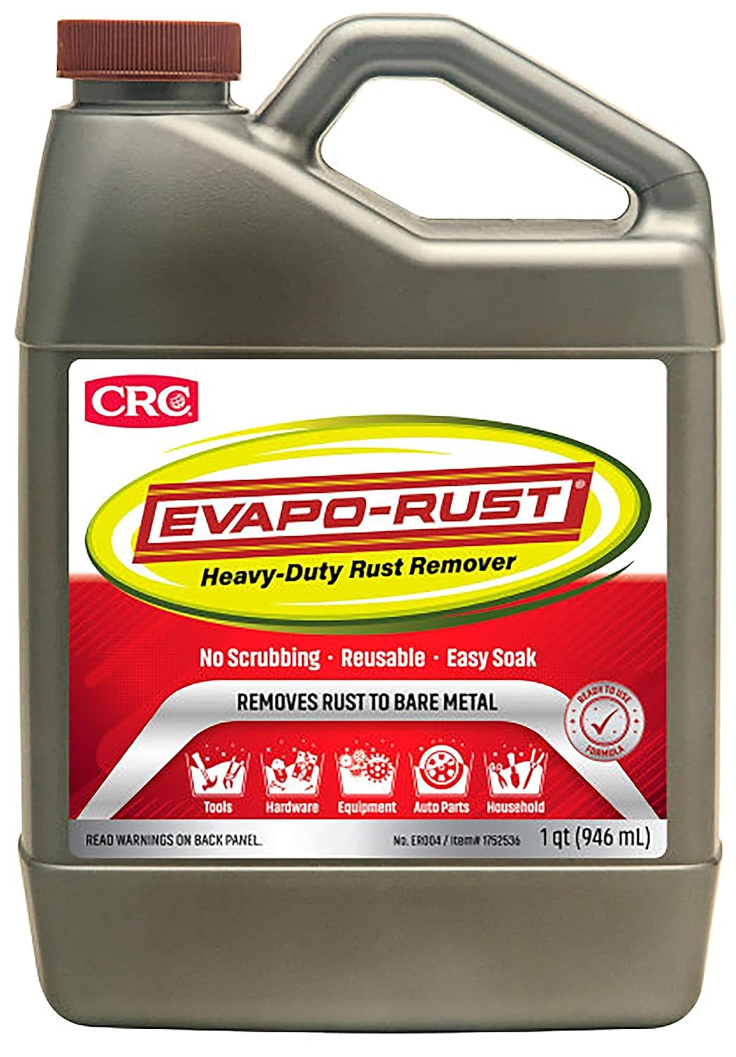 CRC Evapo-Rust Rust Remover 32oz Reusable Water Based Non-Corrosive