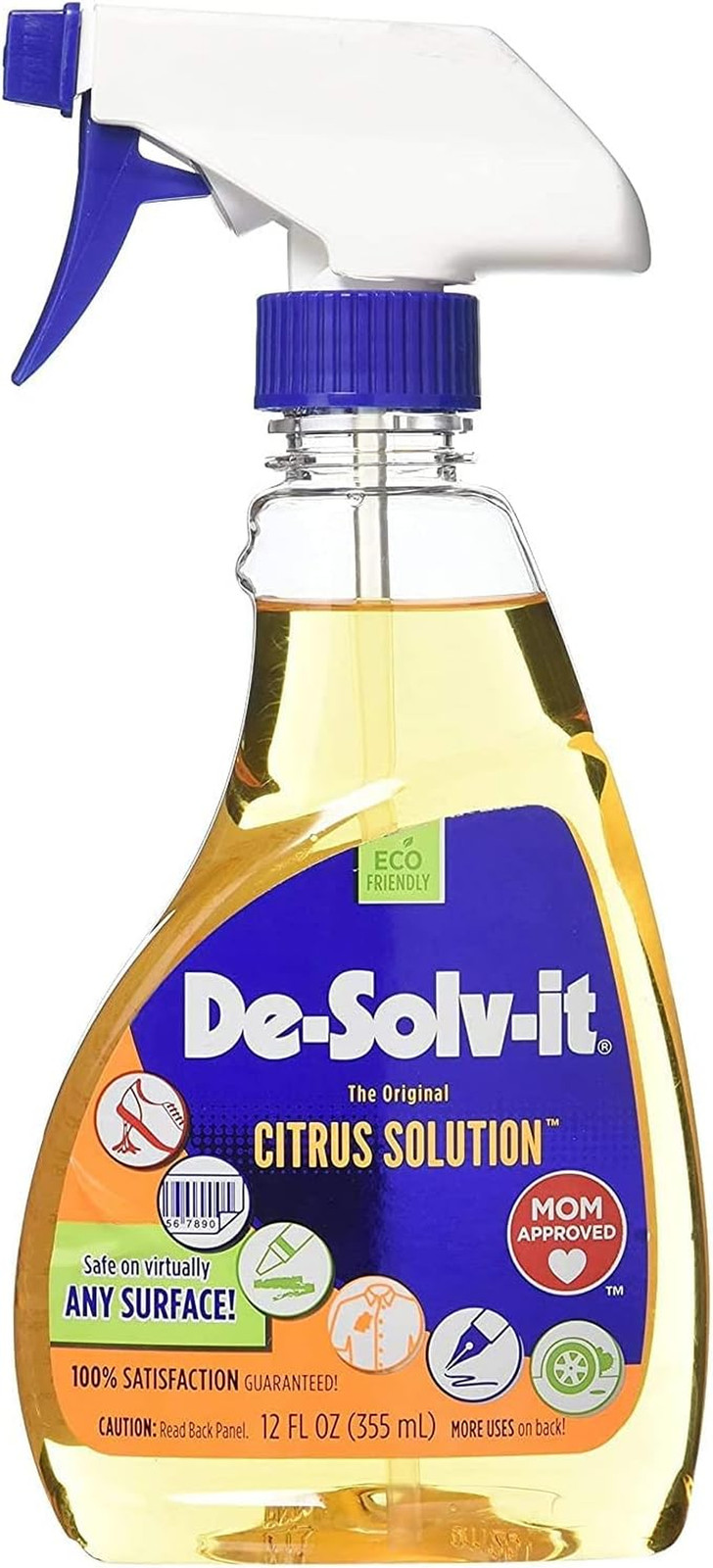 Orange-Sol De-Solv-It Citrus Solution – Odor & Stain Remover for Cloth, Wood, Gl
