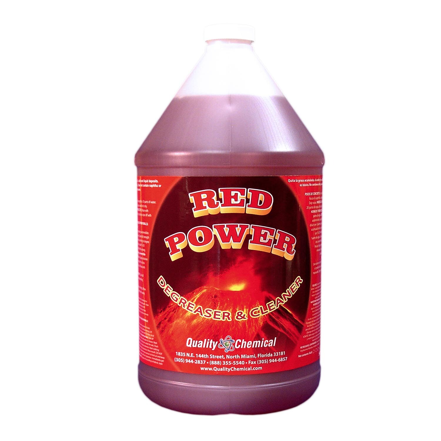 Red Power Degreaser / 1 Gallon (128 oz.)