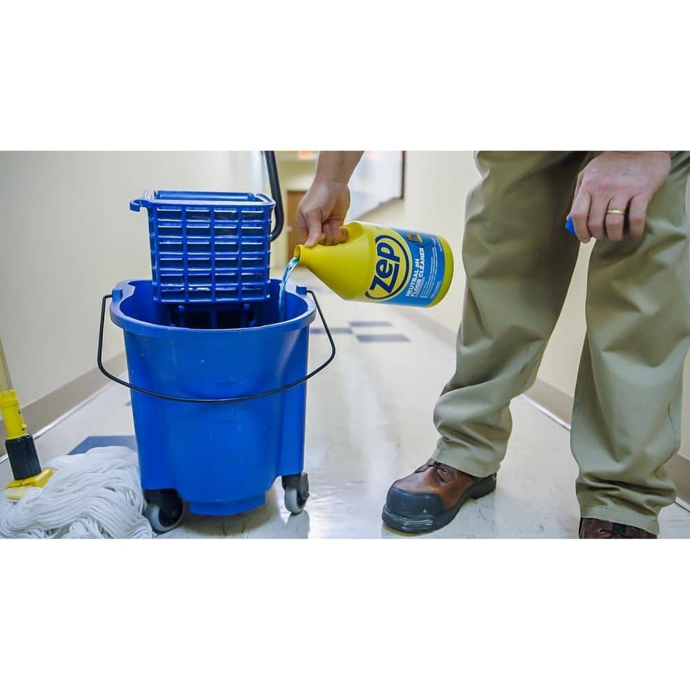Zep Neutral PH Industrial Floor Cleaner – 1 Gallon – ZUNEUT128 – Concentrated